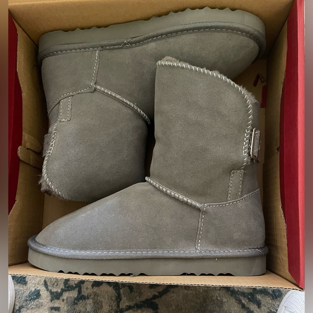 Style & Co. Womens Suede Pull On Ankle Boots